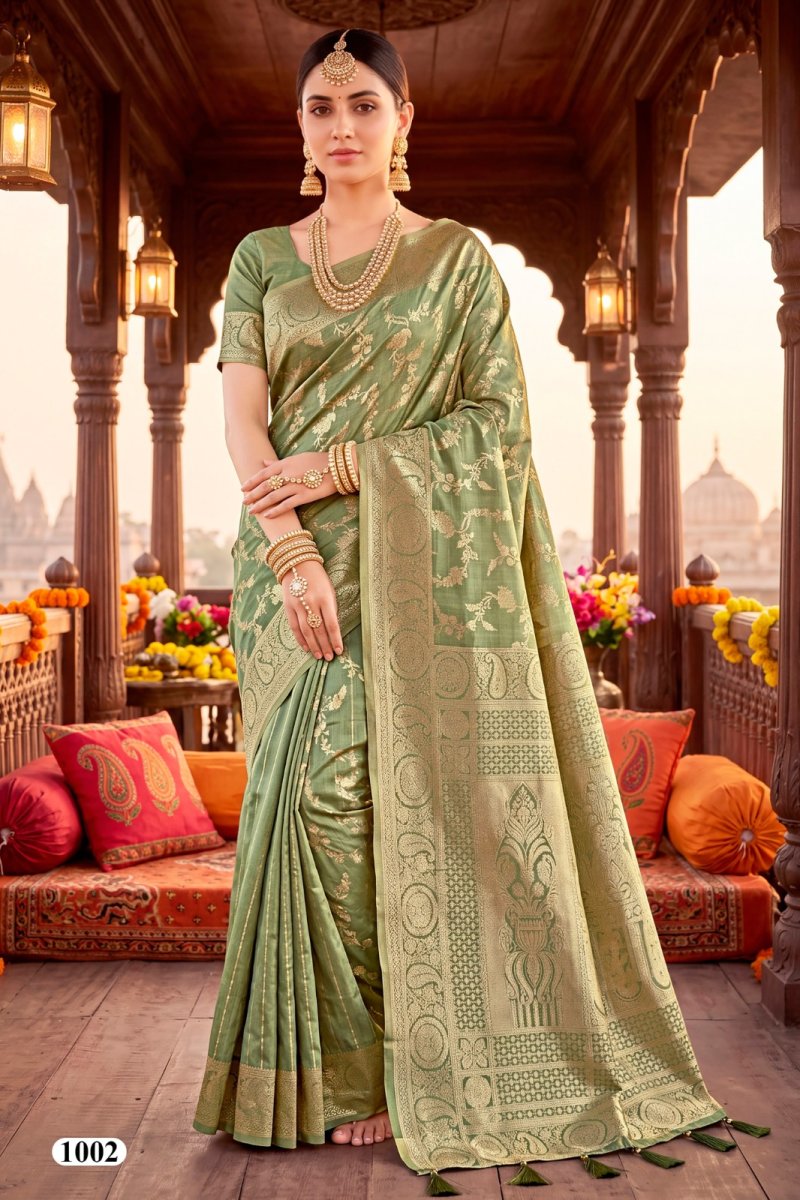 Vedika Silk Vol 1 By Saroj Bamboo Silk Saree 